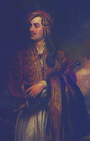 Byron in Albanian costume
