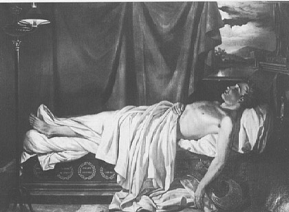 Byron's corpse