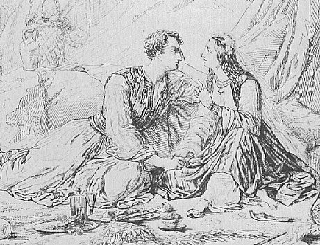 Don Juan woos a maiden