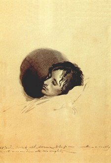Keats on his deathbed