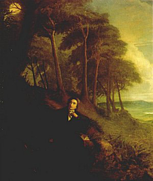 Keats listening to a nightingale