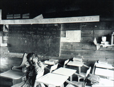 Jackson's Chapel School, 1949, John E. Phay Collection