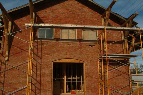 Depot Restoration, January 9, 2003