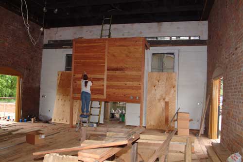 Depot Restoration, June 12, 2003