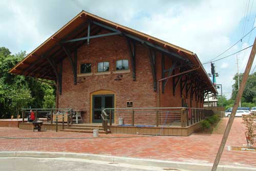 Depot Restoration, August 6,2003