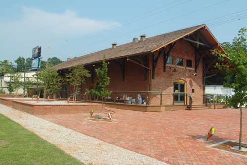 Depot Restoration, August 26, 2003