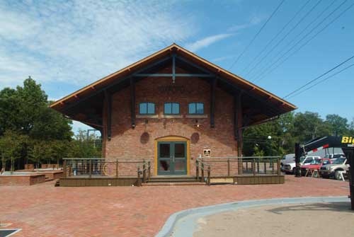 Depot Restoration, October 22, 2003