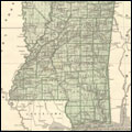 Map of Mississippi, entered according to Act of Congres in the year 1842 by Sidney E. Morse and Samuel Breese in the Clerks Office of the Southern District of New York.