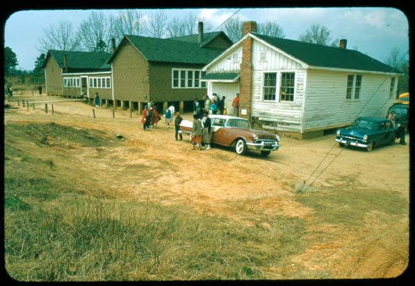 Benton County - Old Salem School, Exterior