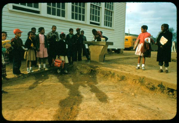 Tallahatchie County -Charleston School - Water Fountain 