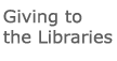 Giving to the libraries button