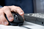 hand and mouse image