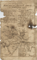 Image of a document with a map on it, from the collection