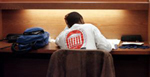 someone studying picture