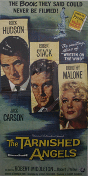 The Tarnished Angels. Three-Sheet Poster. 40 inches x 80 inches.  1957.