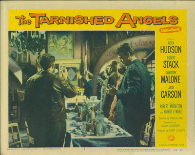 Lobby Card. The Tarnished Angels. A Universal-International Picture, 1957.