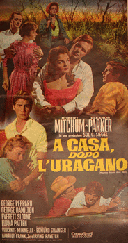 Italian movie poster for Home from the Hill.