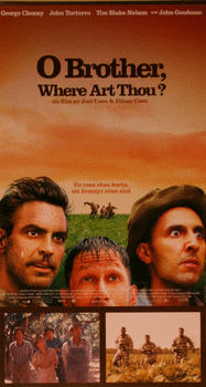 Swedish movie poster for Oh Brother, Where Art Thou?