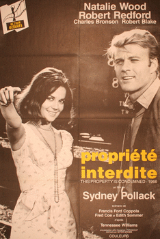 Swiss movie poster in French for This Property is Condemned.