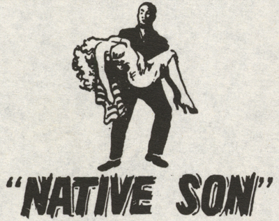 Detail of pressbook insert.