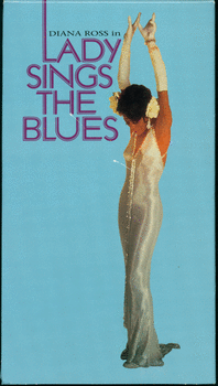 VHS.  Cover to the VHS version of the film Lady Sings the Blues.