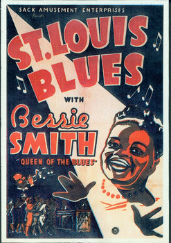 Advertisement (copy).  Advertisement for the Sack Amusement Enterprises film S. Louis Blues.  [1929]. 